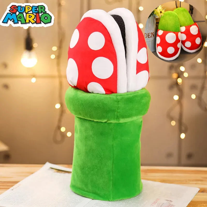 CozyMushroom Mario Slippers